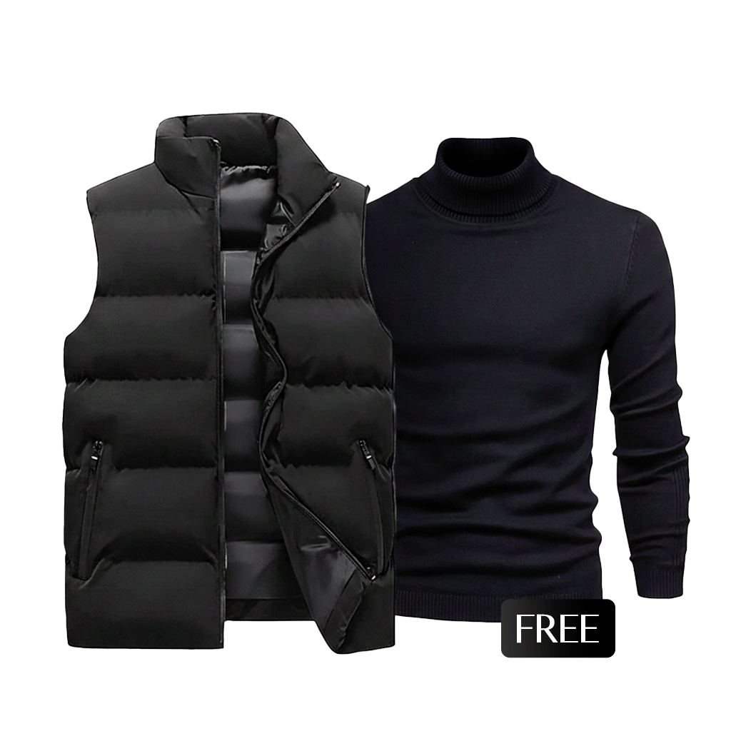 Buy 1 Vest, Get 1 Sweater Free – Double the Style, No Extra Cost