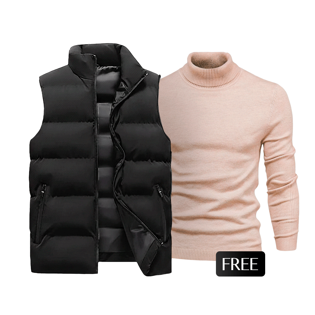 Buy 1 Vest, Get 1 Sweater Free – Double the Style, No Extra Cost