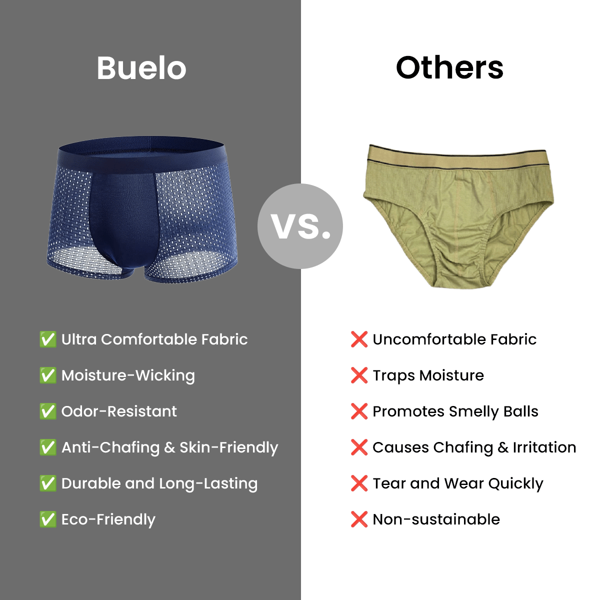 Buy 5, Get 5 FREE - Bamboo Fibre Boxers – Ultimate Comfort & Guaranteed Durability