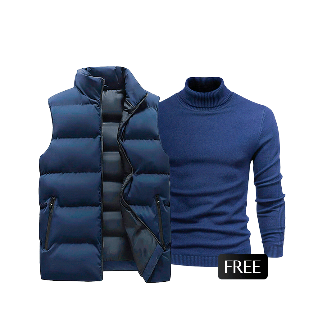 Buy 1 Vest, Get 1 Sweater Free – Double the Style, No Extra Cost