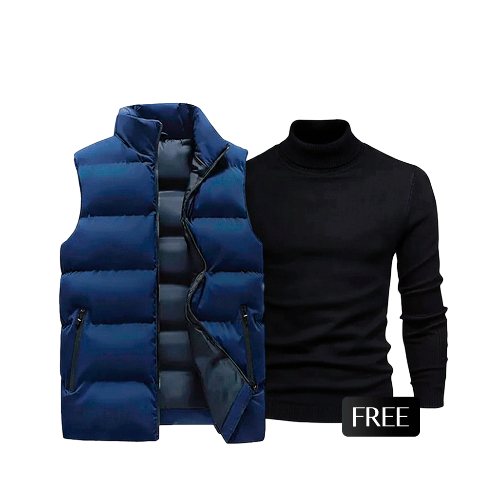 Buy 1 Vest, Get 1 Sweater Free – Double the Style, No Extra Cost