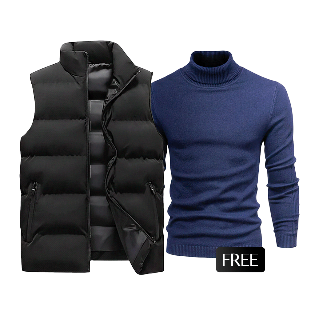 Buy 1 Vest, Get 1 Sweater Free – Double the Style, No Extra Cost